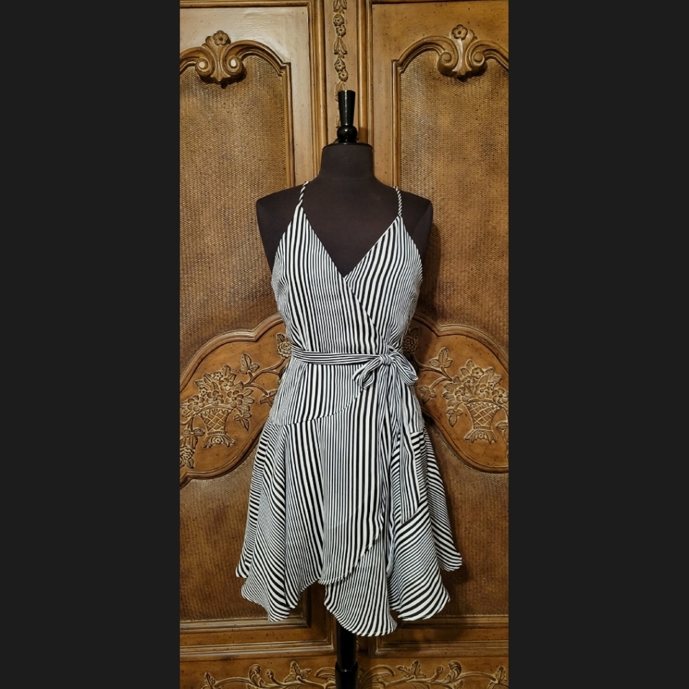 Classic Summer Wrap Dress
